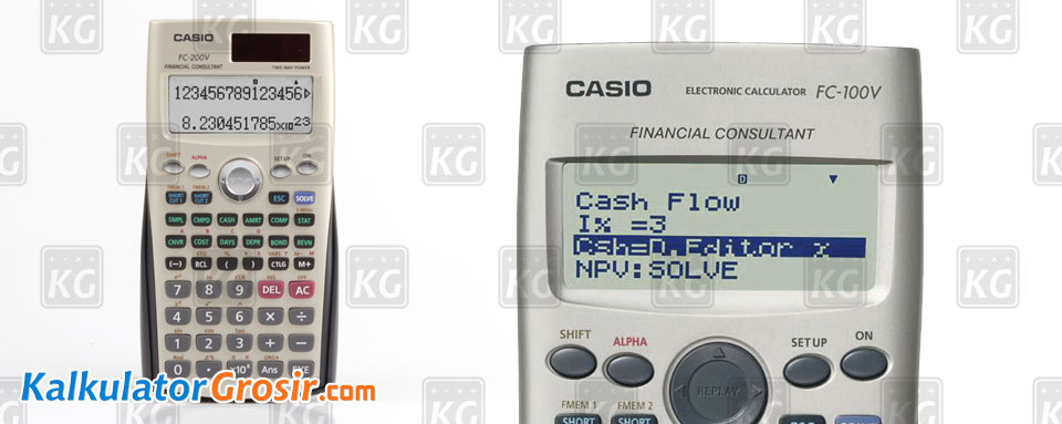 Kalkulator Finansial Casio