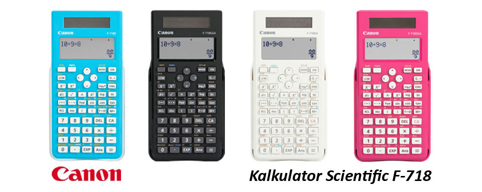 Review Kalkulator Scientific Canon F-718